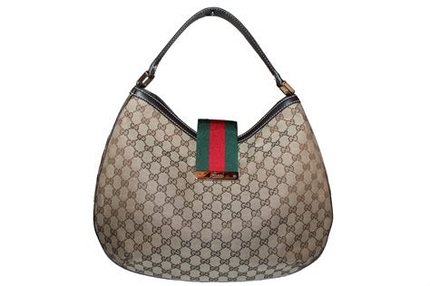 gucci hobo cloth handbag|authentic gucci hobo bag.